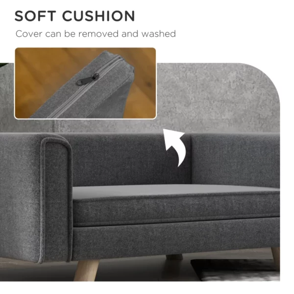 Medium Elevated Dog Sofa Bed - Image 5