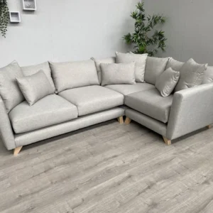 EX DISPLAY - Ashley Manor PONTI Fabric RHF Corner Sofa RRP £2699